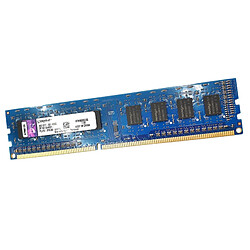 2Go RAM Kingston KTH9600C/2G DDR3 PC3-12800U DIMM 240-Pin 1.5v 1Rx8 CL11 - Occasion