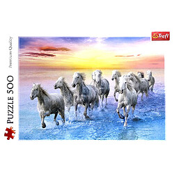 Trefl Puzzles 500`` - Galloping White Horses 