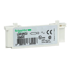 module d'antiparasitage - circuit rc - 110 à 240 v ac - tesys d - schneider electric lad4rcu