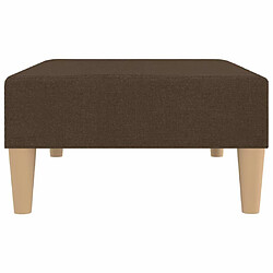 Acheter Maison Chic Repose-pied,Tabouret confortable Marron 78x56x32 cm Tissu -MN80734