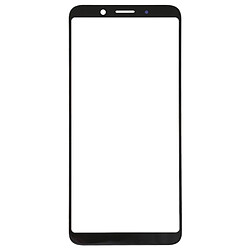 Wewoo Pièce Détachée Vitre Écran avant pour OPPO A73 (noir)