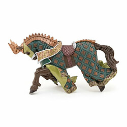 Ludendo Figurine cheval du Maître des armes cimier dragon 