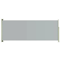 vidaXL Auvent latéral rétractable de patio 117x300 cm Gris