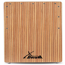 Avis XDrum cajun El Bajo porte basse noyer/zébré set méthode d'apprentissage & housse comprises