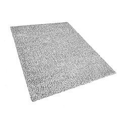 Beliani Tapis poivre et sel 160 x 230 cm DEMRE