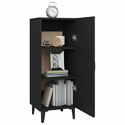 Acheter Maison Chic Buffet,Meuble de Rangement,commode pour salon,Cuisine Noir 34,5x34x90 cm Bois d'ingénierie -MN50968