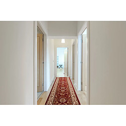 Acheter RUGSX TAPIS DE COULOIR BCF MORAD Klasyk classique bordeaux 120 cm 120x350 cm