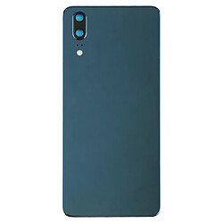 Wewoo Cache arrière avec objectif d'appareil photo (d'origine) pour Huawei P20 (bleu)