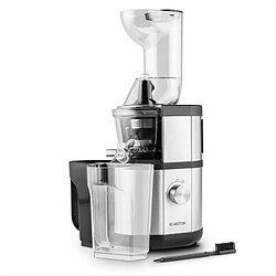 Klarstein Fruitberry Extracteur de jus Slow Juicer 400W 60T/min Ø 8,5cm -argent Klarstein