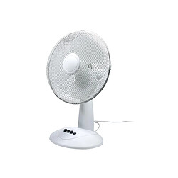 Ventilateur de table 45w 30cm 3 vitesses blanc - VENTINTERIOR - DAEWOO