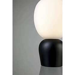 Avis BELID Lampe de Table 1 Lumière Globe Structure Noire, Opale, G9