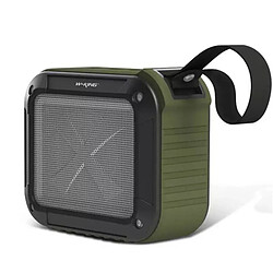 Wewoo Enceinte Bluetooth étanche Haut-parleur sans fil S7 Mini avec de vélo TF / FM / AUX / NFC vert armée 