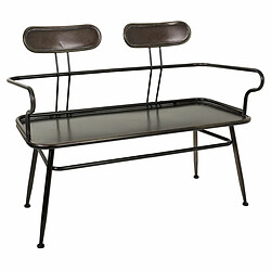 Banc Alexandra House Living Marron Métal 53 x 88 x 122 cm 