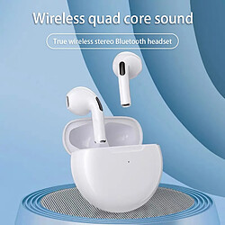 Acheter GUPBOO Écouteurs sans fil Air Pro 6 TWS Écouteurs Hi-Fi stéréo 8D avec micro Écouteurs Bluetooth TWS Écouteurs intra-auriculaires antibruit