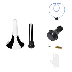 6 en 1 trompette entretien kit d'outils de nettoyage trompette accessoire blanc