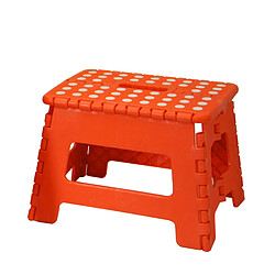 Tabouret Pliant Alexandra House Living Orange 32 x 22 x 25 cm