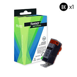 TONER SERVICES Compatible Canon PGI525 Cartouche Noir 4529B001 (C525B) 