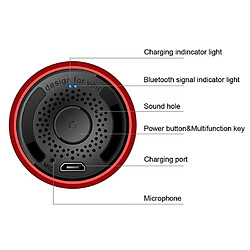 Acheter Yonis Mini Enceinte Bluetooth Subwoofer Portable Corps Aluminium Son Purer Super Bass