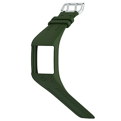 Acheter Wewoo Bracelet pour montre connectée Dragonne Sport en silicone POLAR M600 Vert armée