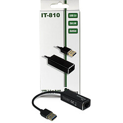 Inter-Tech ARGUS Adaptateur USB 3.0 vers RJ45 Gigabit LAN ASIX IT-810