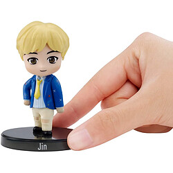 BTS x Mattel Mini-Figurine Vinyl Jin, à l?Effigie du Membre du Groupe de K-pop, Figurine Miniature à Collectionner, GKH76