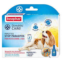 Beaphar DiméthiCARE Pipettes Antiparasitaires Petit Chien &lt;15 kg