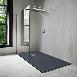 Aqua+ Receveur de douche NOLA Anthracite 140x90 cm