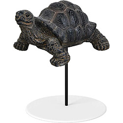 Vivid Arts Tortue en résine 10 x 7 x 5 cm sur socle. Tortue en résine 10 x 7 x 5 cm sur socle