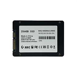 Disque dur SATA 2,5'' SSD 256Go - Reconditionné