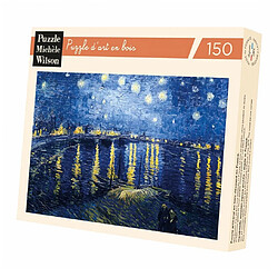 Puzzles Michele Wilson Nuit étoilée sur le Rhône de Van Gogh 