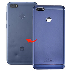 Wewoo Coque arrière bleu pour Huawei Enjoy 7 / P9 Lite Mini / Y6 Pro 2017 Couverture arrière iPartsAcheter 