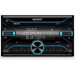 Sony Dsx-b700 Receptor Multimedia Din Doble Bluetooth 4x55w Para El Coche Con Control Por Voz Extrabass Usb Aux 