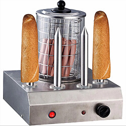 Syntrox Germany HOT DOG MAKER AVEC 4 BROCHETTES DE SAUCISSES