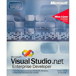 Microsoft Visual Studio.NET Enterprise Developer 2003, mise à jour