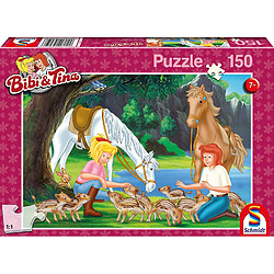 Schmidt Spiele- Puzzle Bibi et Tina-dans la Carrière 150 Pièces, 56050 