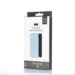 Acheter WE Coque de protection GLASS APPLE IPHONE 12 Gris: Effet vernis contour mat anti-chocs anti-rayures - rigide