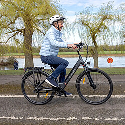 Hygge Bikes Hygge Aarhus Step | Vélo électrique City E-Bike 250W | Gris graphite pas cher