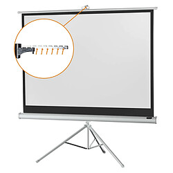 Avis Ecran de projection sur pied celexon Economy 133 x 100 cm - White Edition