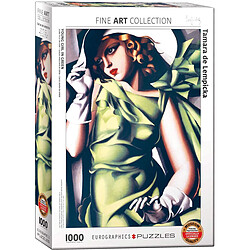 Eurographics Jeune Fille en Vert by Tamara De Lempicka Puzzle (1000 pièces) 