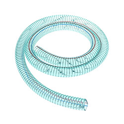 1 " Tuyau Flexible Tressé De 25mm PVC pour Pompe à Essence Air D'huile 1.6m