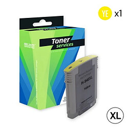 TONER SERVICES Compatible HP 940XL Cartouche Jaune C4909AE (H940XLY) 