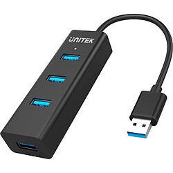 Unitek 1x microUSB + 4x USB-A 3.0 (Y-3089) Unitek USB HUB 1x microUSB + 4x USB-A 3.0 (Y-3089)