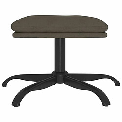 Avis Maison Chic Repose-pied,Tabouret confortable Gris foncé 60x60x36 cm Velours -MN99843