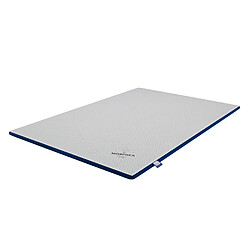 Morphea France Surmatelas 90x190x5cm CLOUDY Premium - Gel à Mémoire de Forme et Tissu Respirant - Soutien très moelleux - Morphea