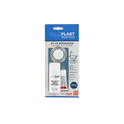 Kit de réparation céramique email acrylique blanc alpin Soloplast 