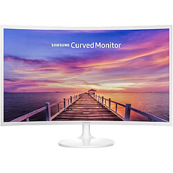 ECRAN 32'' C32F391 SAMSUNG BLANC Moniteur LED incurvÃ© FULL HD 1920 x 1080 Full HD Temps de rÃ©ponse 4 ms Blanc Brill