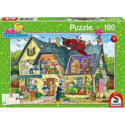 Schmidt Spiele 56151 Bibi Blocksberg - at Blockbergs is Something Going on Puzzle (100-Piece)