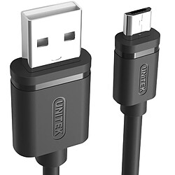 Avis Unitek USB-A - microUSB 0,5 m Noir (Y-C454GBK)