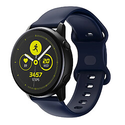 Cadorabo Bracelet silicone 20mm Samsung Galaxy Watch 42mm / 3 / 4 / 5 / Sport Huawei Watch 2 Nokia Steel Cadorabo Bracelet silicone 20mm pour Samsung Galaxy Watch 42mm / 3 / 4 / 5 / Sport en BLEU - Bracelet de remplacement pour Huawei Watch 2 pour Nokia Steel uvm