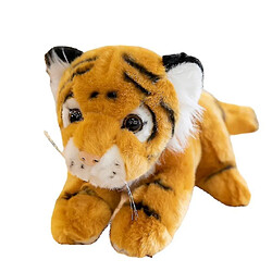 Universal Simulation Tiger Cartoon Figure Brown Soft Doll Girl Plush Toy 